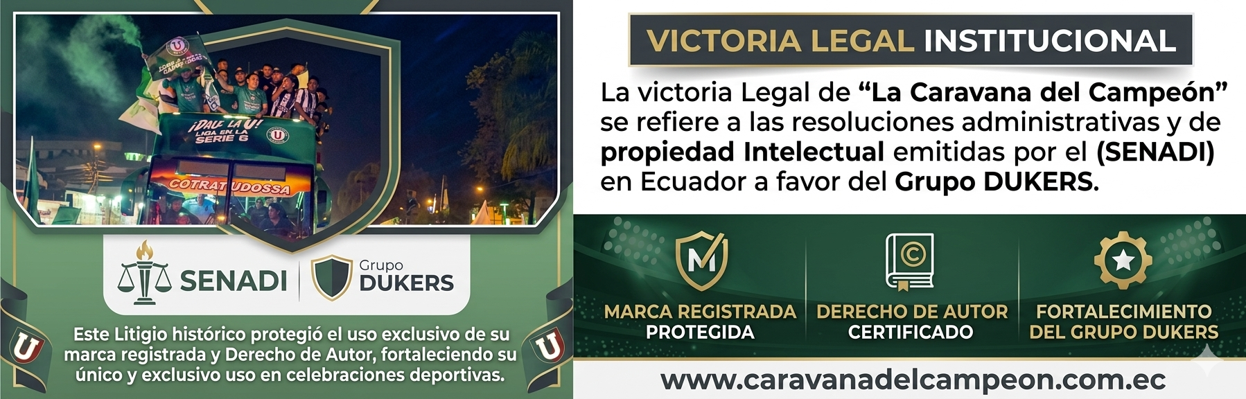 Caravana del Campeòn Victoria Legal DUKERS 4