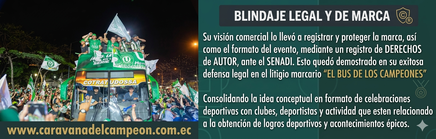 Caravana del Campeòn Victoria Legal DUKERS 6