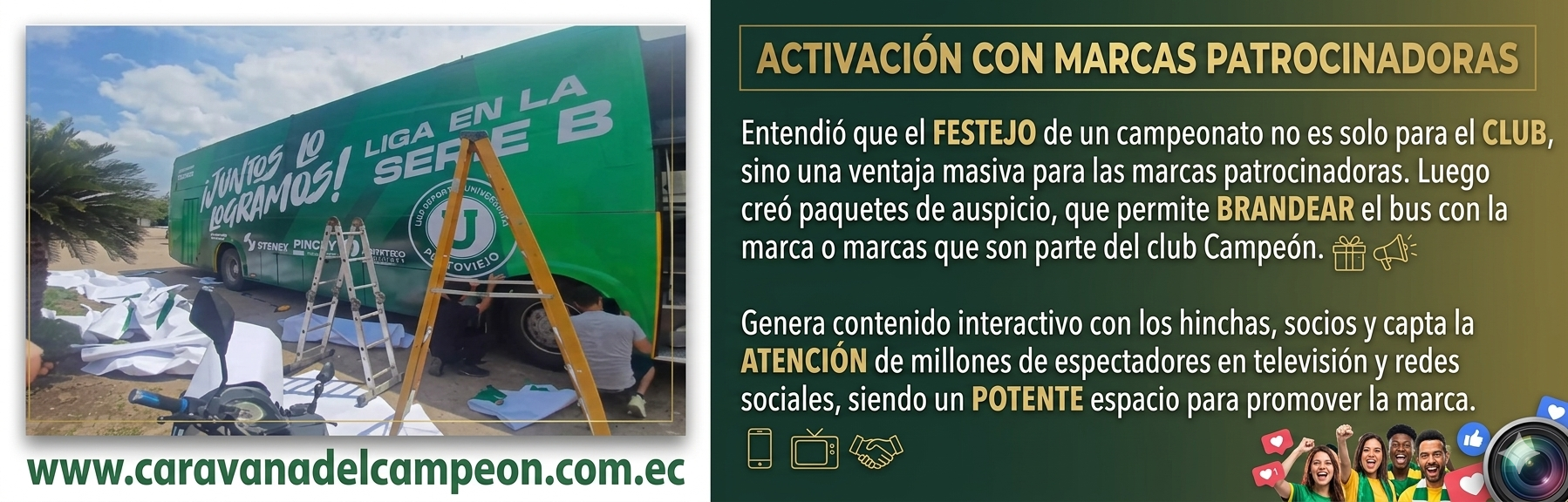 Caravana del Campeòn Victoria Legal DUKERS 7